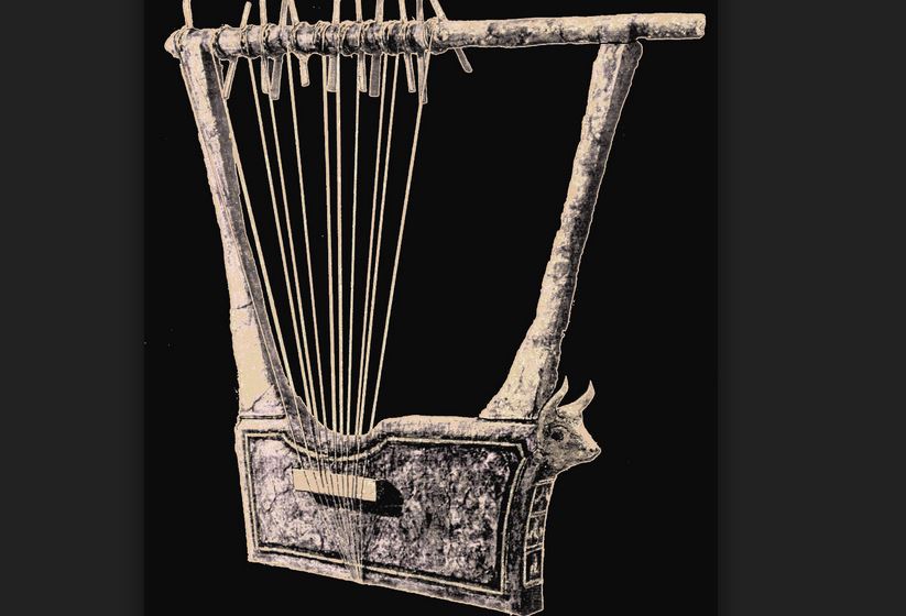 Sammûm denilen eski antik müzik aleti