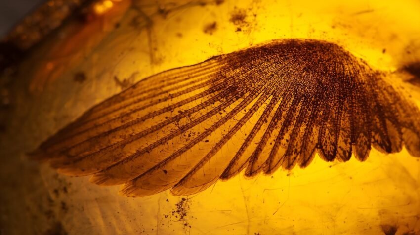 99 Milyon Yıllık Kuş Kanadı Bulundu!