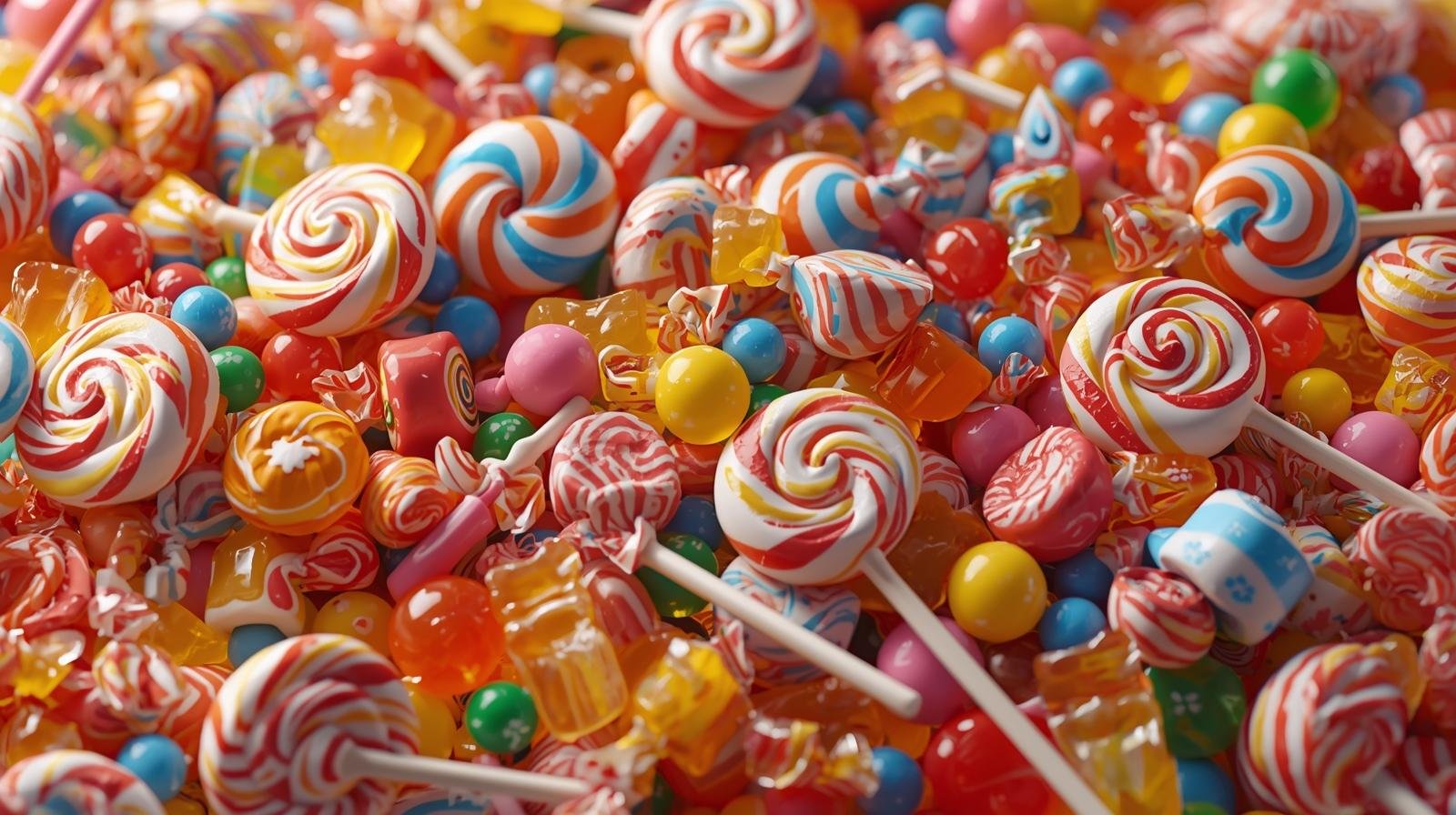 Şeker vücuda zararlı mı? 1 bir suru seker lolipop vs bir arada yap