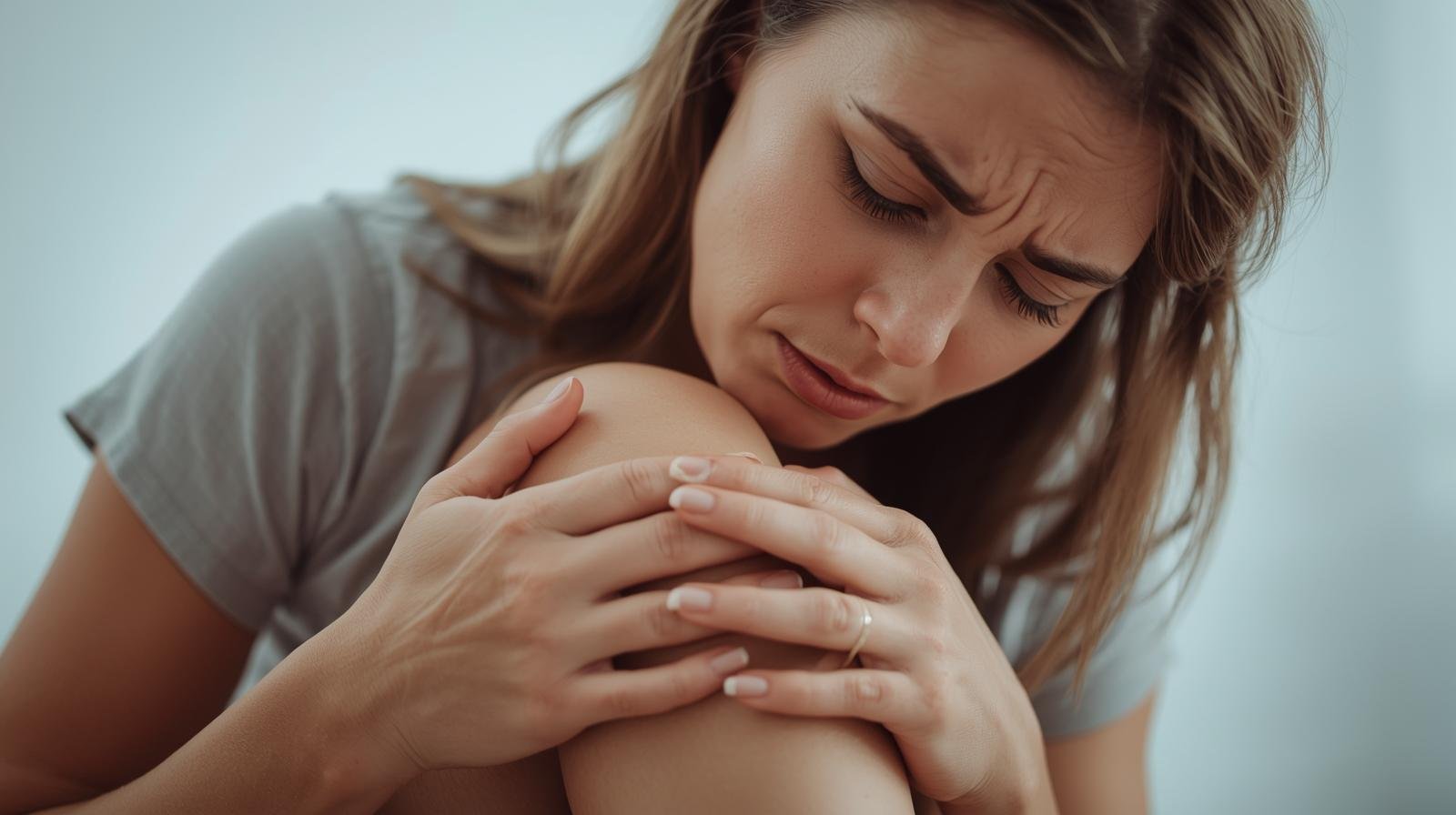 agiran bacagini tutan kadin