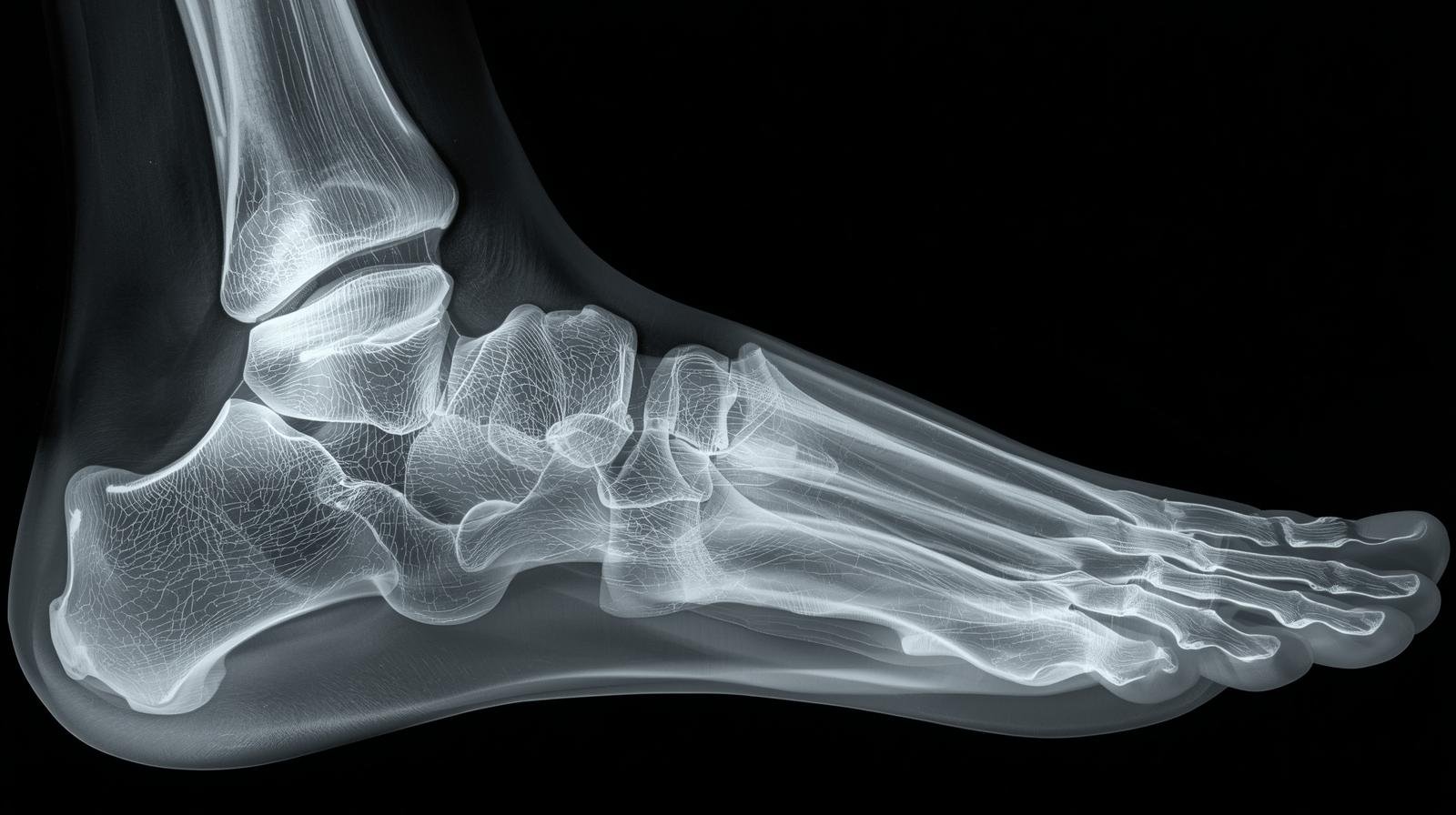 ayak rotgen goruntusu