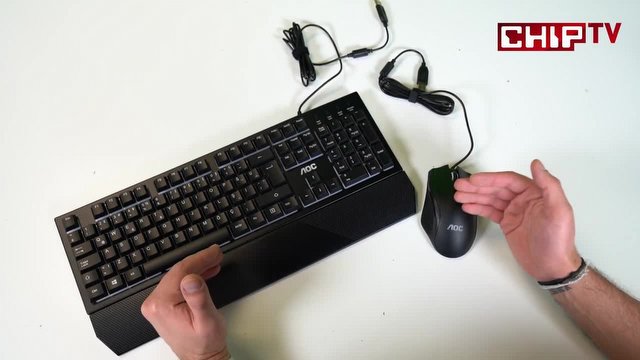 AOC GM200 Gaming Mouse ve GK200 Gaming Keyboard