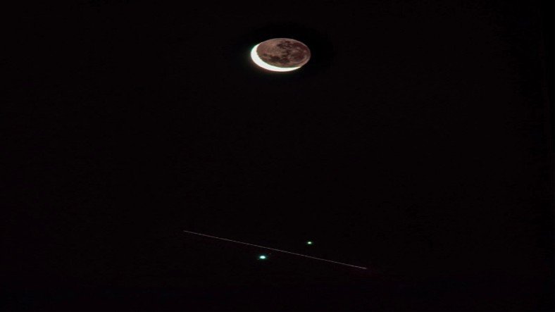 ISS, Satürn ve Jüpiter’in Yanından Geçerken Fotoğraflandı