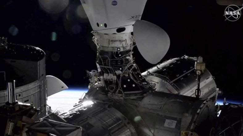 SpaceX’in Kargo Misyonuyla ISS’e Kenetli Dragon Sayısı 2 Oldu