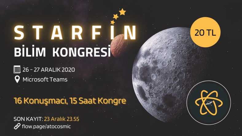 StarFin Online Bilim Kongresi, 16-17 Aralık’ta