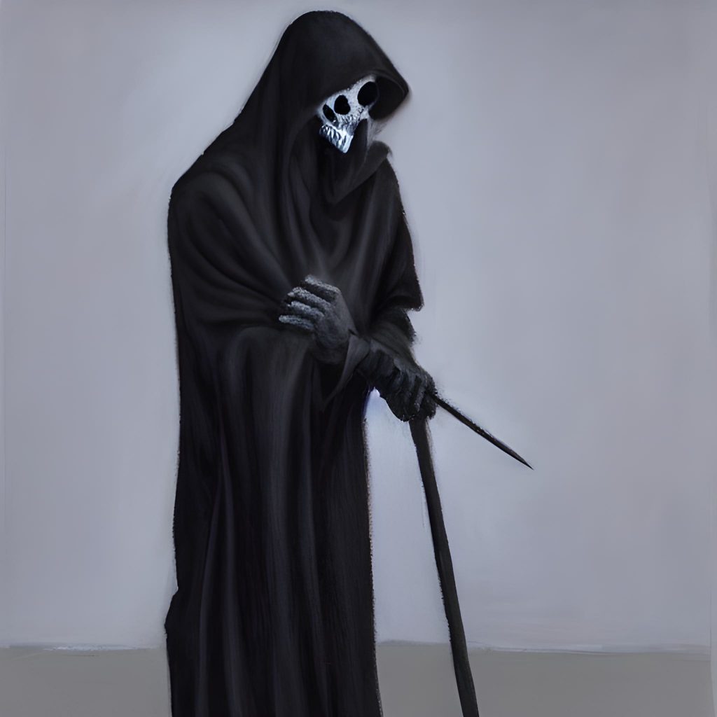 grim reaper on view Seed 2165143 Steps 50 Guidance 7.5