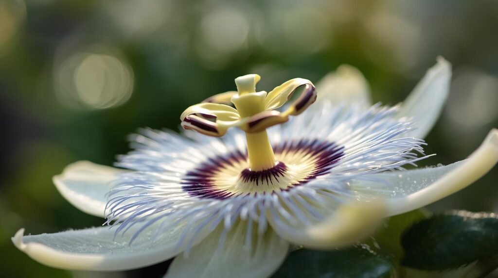 Passiflora caerulea white