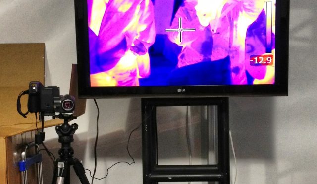 Infrared camera demonstration