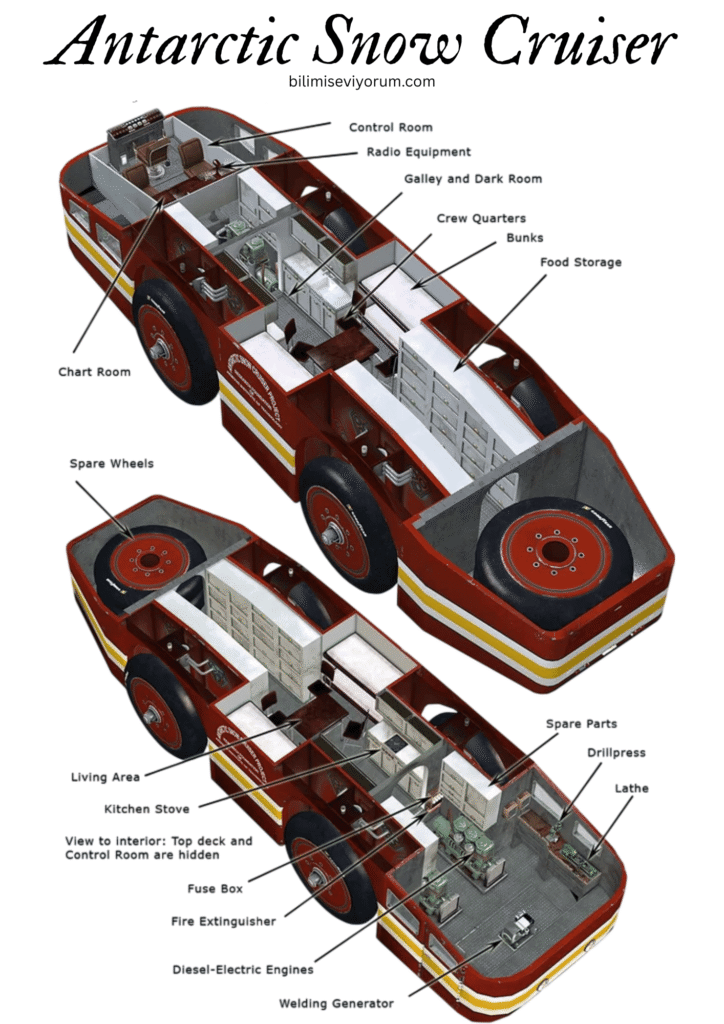 Antarctic Snow Cruiser ic plan